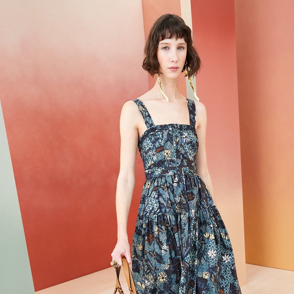 NWT Ulla Johnson Isabella Dress in Rainforest
